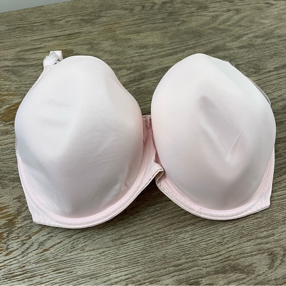 Freya Pink Moulded Balcony Underwire Bra Size 34J - Picture 3 of 7